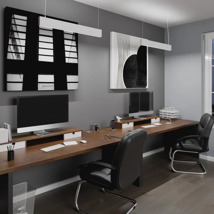Slika proizvoda: LED LAMPA VISEĆA VILANA 42W 4000K 3780lm IP20 BELA GTV LED LD-VIL42WUDB-NB