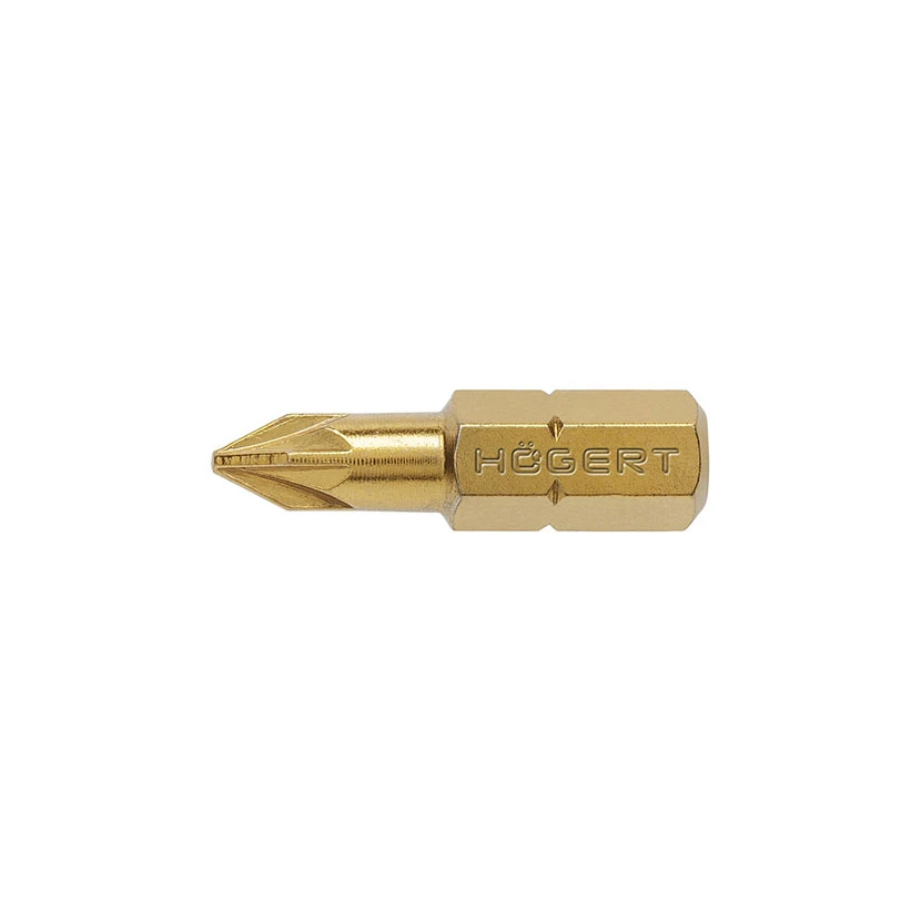 Slika proizvoda: BIT PZ1 25 MM HRAPAV TITANOM BLISTER 5 KOM HOGERT HT1S384