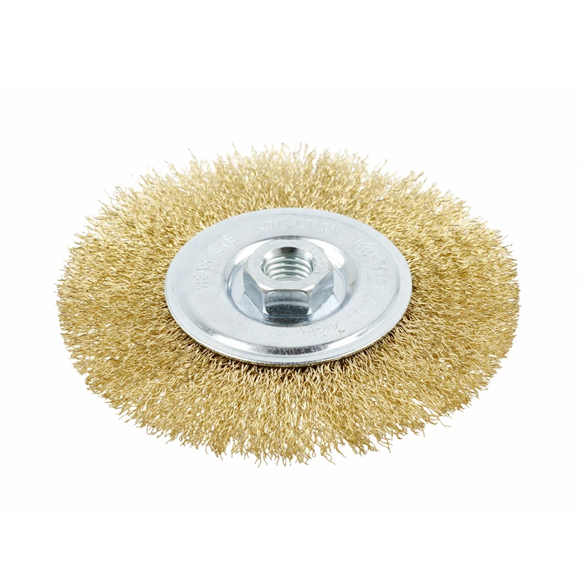 Slika proizvoda: ČETKA OKRUGLA ZA BRUSILICU M14 200X32MM ČELIK HOGERT HT7D743