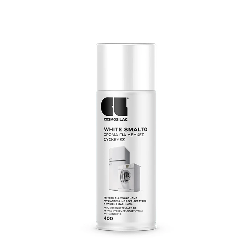 Slika proizvoda: COSMOS SPRAY SMALTO WHITE NO400 400ML MOLERSKI ALAT COS0049