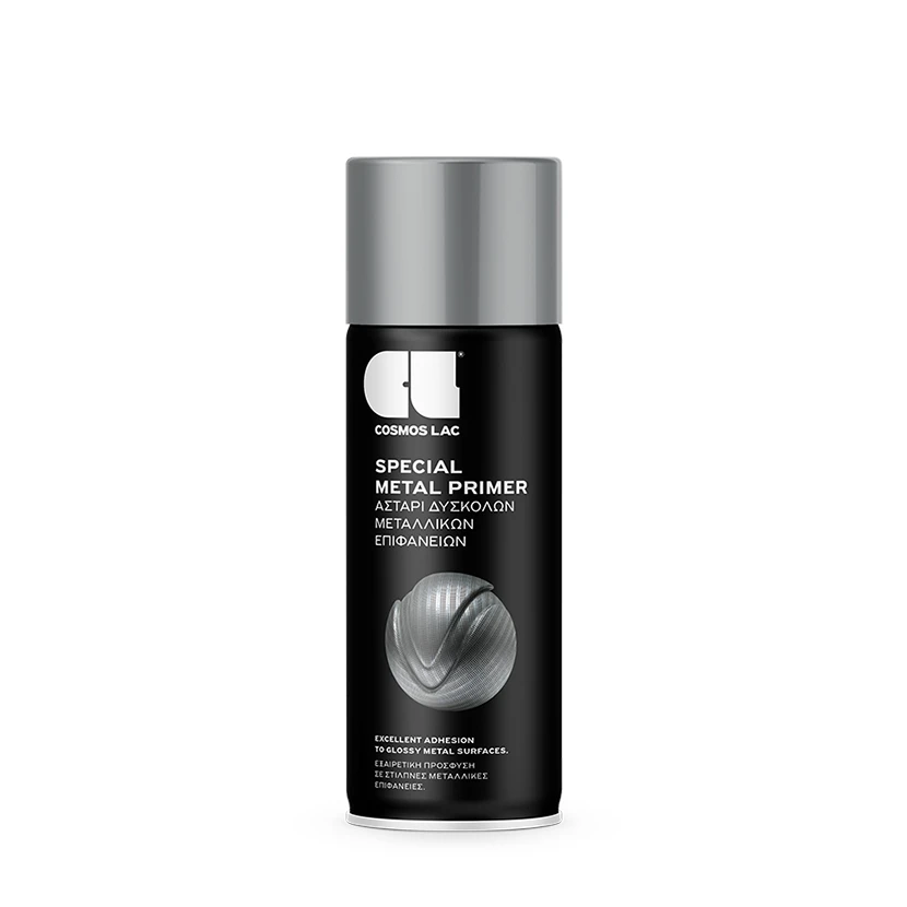 Slika proizvoda: COSMOS SPRAY SPECIAL METAL PRIMER GRAY NO449 400ML MOLERSKI ALAT COS0051