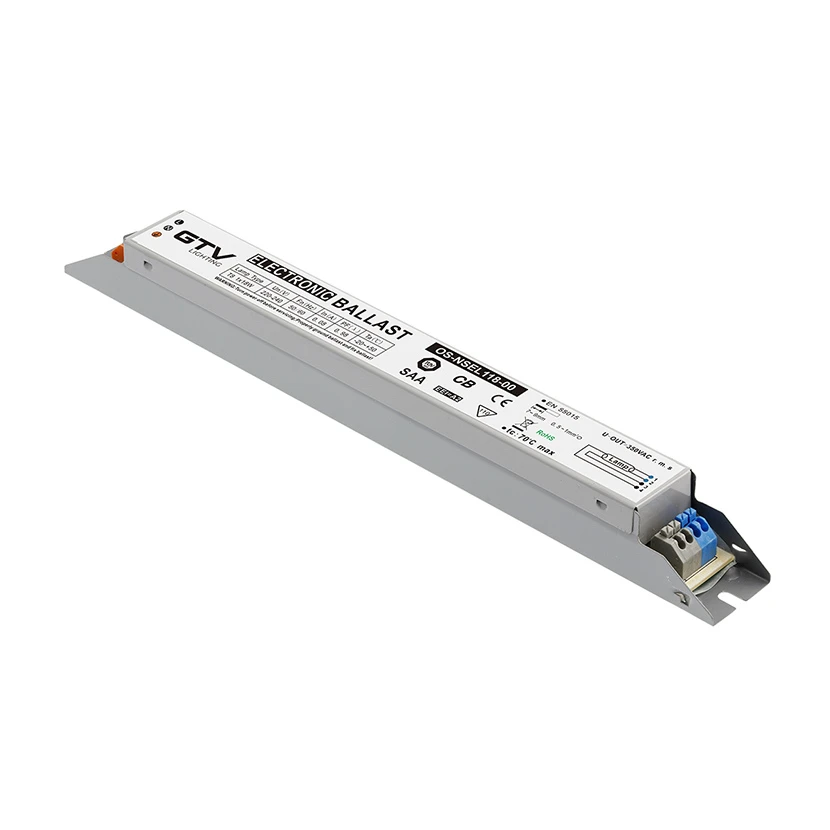 Slika proizvoda: Electronic ballast 1x18W, T8, EEI=A2, PF>0,95, AC220-240V, 50/60Hz GTV LED OS-NSEL118-00