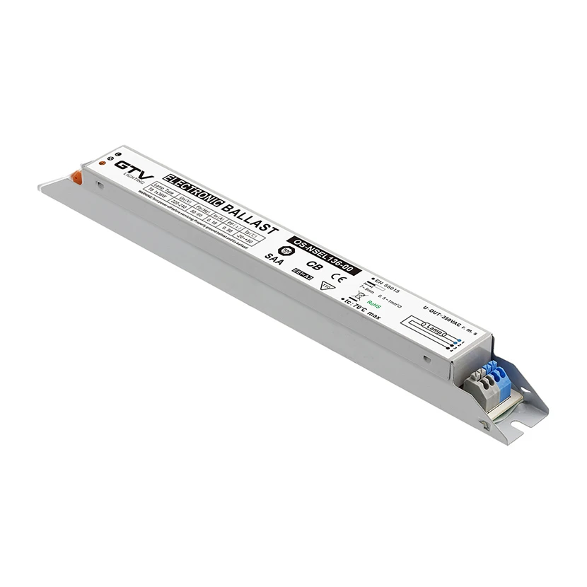 Slika proizvoda: Electronic ballast 1x36W, T8, EEI=A2, PF>0,95, AC220-240V, 50/60Hz GTV LED OS-NSEL136-00
