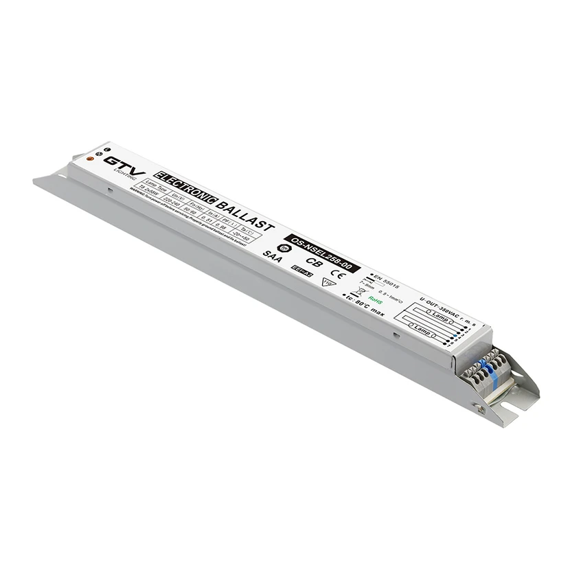 Slika proizvoda: Electronic ballast 2x58W, T8, EEI=A2, PF>0,95, AC220-240V, 50/60Hz GTV LED OS-NSEL258-00