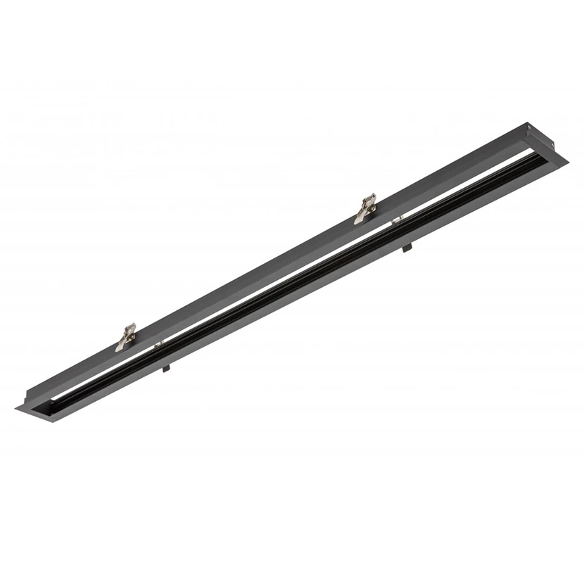 Slika proizvoda: Frame for recessed mounting LUNA lamp, 120cm, black GTV LED RM-LUNA120-10