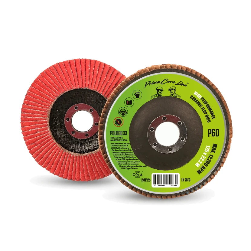 Slika proizvoda: LB DISK MASTER CERAMIC FI 125 P  60 MOLERSKI ALAT PCL8G033