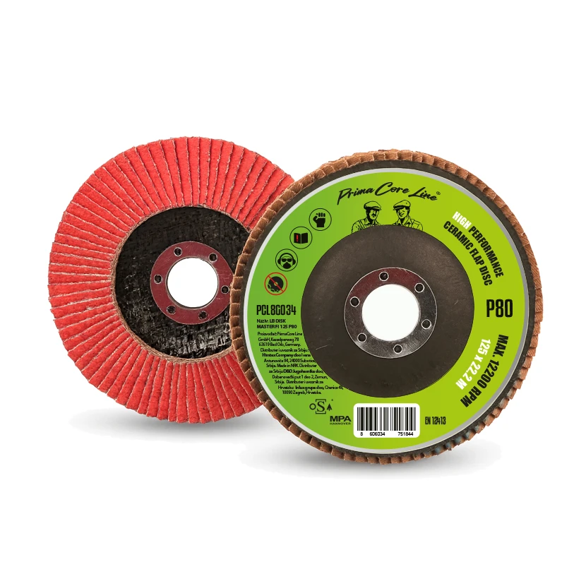 Slika proizvoda: LB DISK MASTER CERAMIC FI 125 P  80 MOLERSKI ALAT PCL8G034