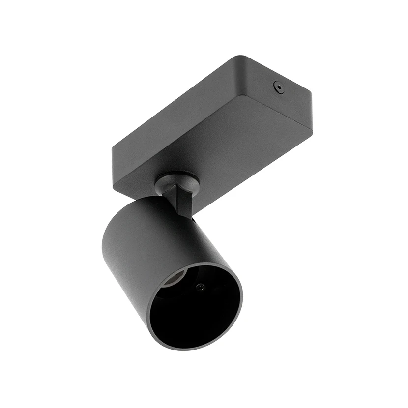 Slika proizvoda: LED ARM PLAFONSKA SANTO OK 1*GU10 IP20 CRNA GTV LED ARTIKLI KOJI SE VIŠE NE PROIZVODE OS-SAN20WOK1-00