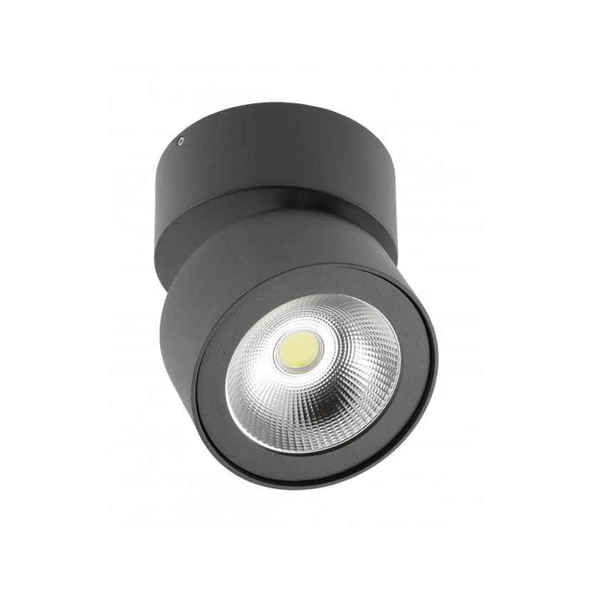 Slika proizvoda: LED LAMPA PLAFONSKA BIANCO OK 15W 4000K 150lm IP20 CRNA GTV LED LD-BNC15WOC-NB