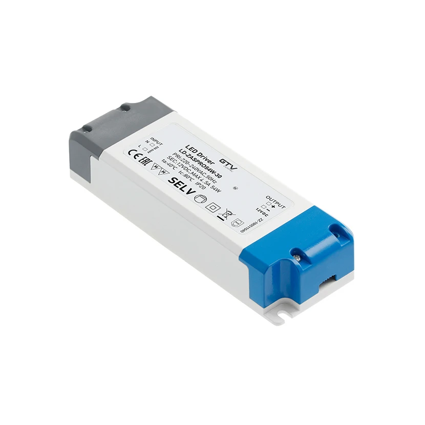 Slika proizvoda: LED NAPAJANJE PRO 54W 220-240VAC. 12VDC IP20 GTV LED LD-ZASPRO54W-30