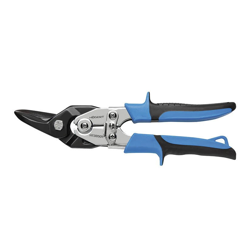 Slika proizvoda: MAKAZE ZA LIM 250 MM DESNI REZ 1,5 MM HOGERT HT3B502