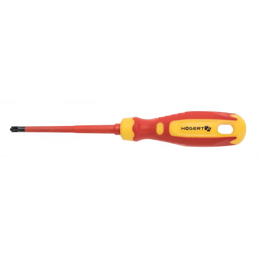 Slika proizvoda: ODVIJAČ IZOLIRANI 1000V VDE SLIM PZ2/SL6 100 MM HOGERT HT1S977