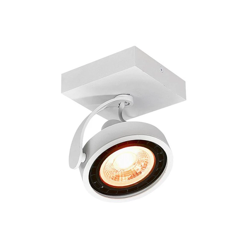 Slika proizvoda: PLAFONSKA LAMPA WALLY 1*GU10 ES111 BELA GTV LED OS-WALLY-00-DEC