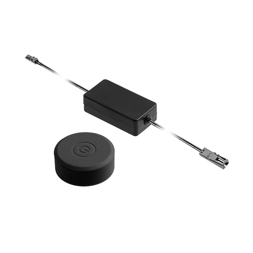 Slika proizvoda: PREKIDAČ BEŽIČNI ON-OFF CRNI 12-24V DC IP20 GTV LED ARTIKLI KOJI SE VIŠE NE PROIZVODE AE-WDBP1-20