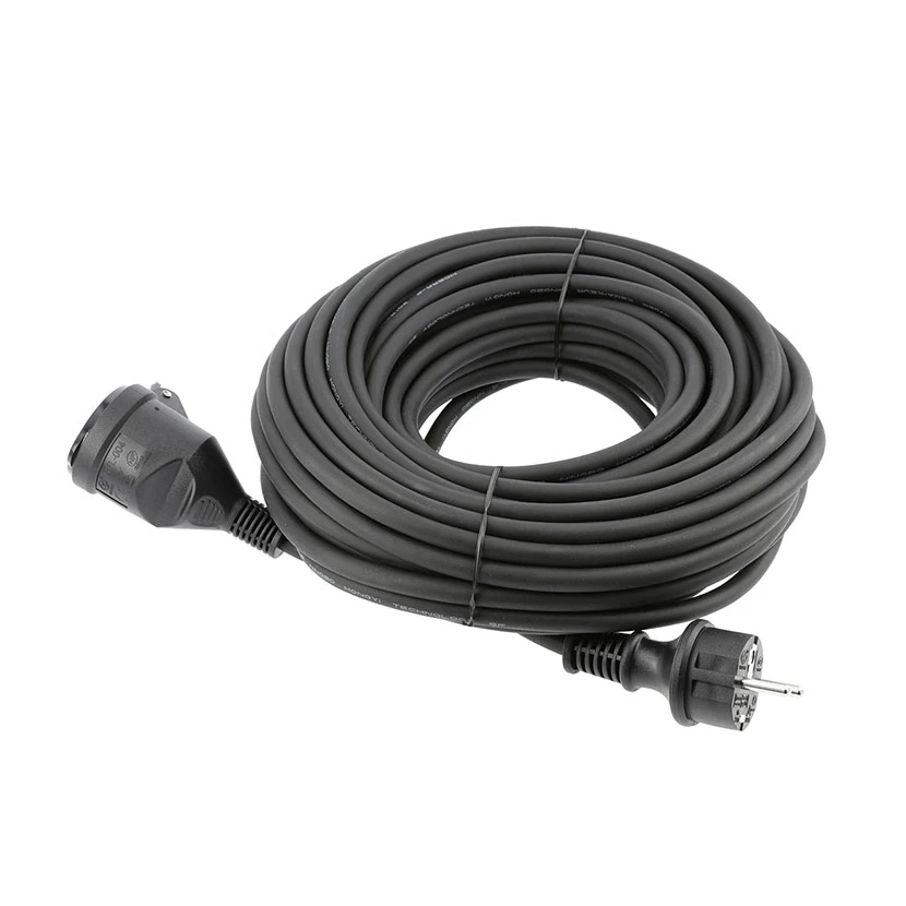 Slika proizvoda: PRODUŽNI KABEL GUMIRANI 3*1,5 MM2 20M HOGERT HT1E701