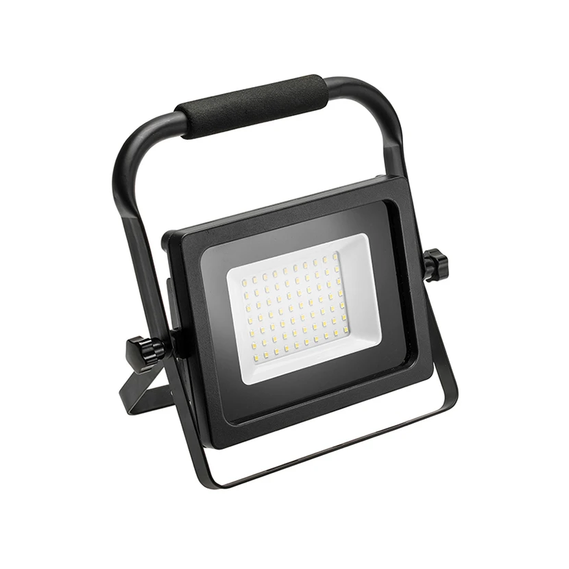 Slika proizvoda: REFLEKTOR LED INTEX NOSEĆI CRNI 50W 6400K 4000Im IP65 GTV LED LD-INEXT50WP-64
