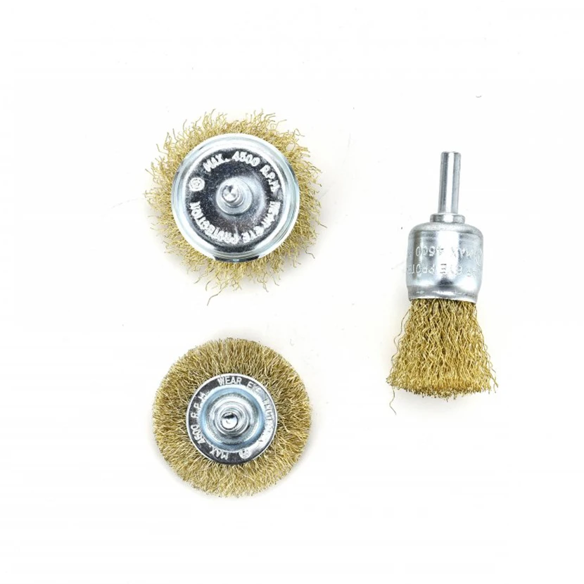 Slika proizvoda: SET ŽIČANE ČETKE 3 KOMADA,20,50,50MM,ČELIK HOGERT HT7D745