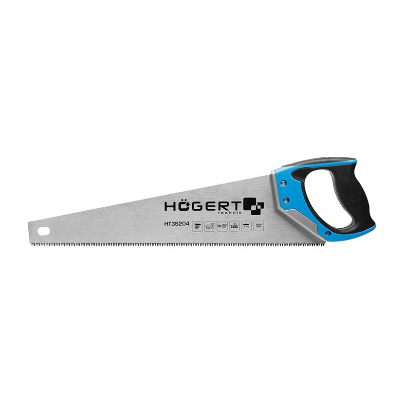 Slika proizvoda: TESTERA RUČNA 450 MM 7 TPI HOGERT HT3S204