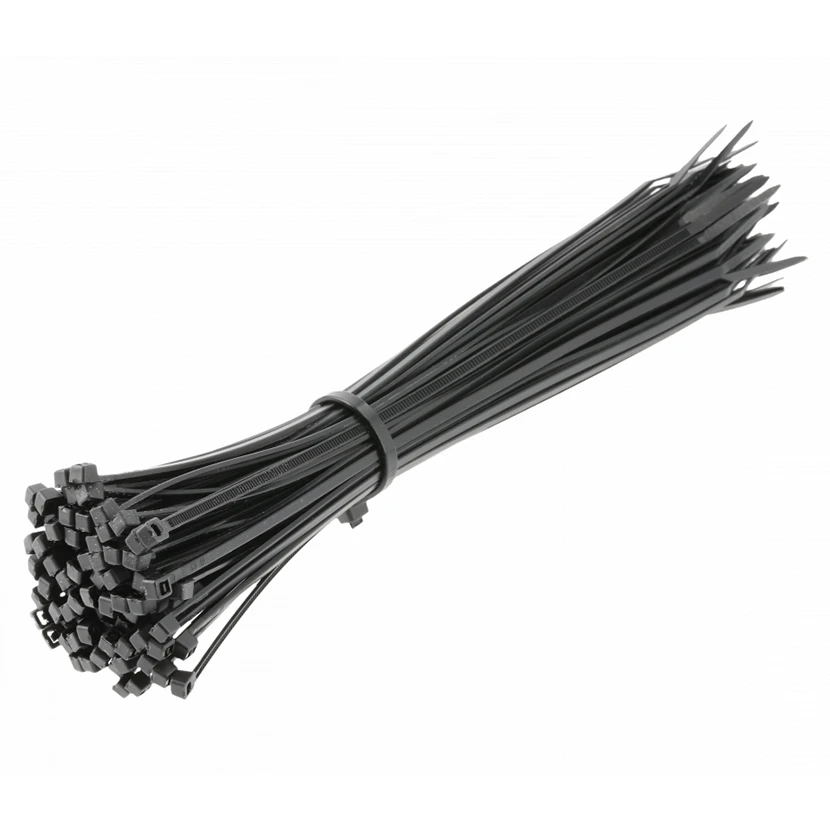 Slika proizvoda: VEZICE CRNE 2,5X200MM 100 KOM/PAK HOGERT HT2C702