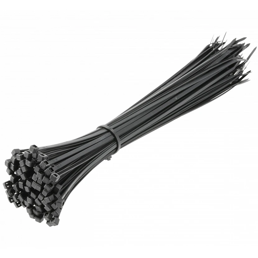 Slika proizvoda: VEZICE CRNE 3,6X300MM 100 KOM/PAK HOGERT HT2C708