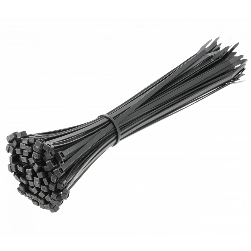 Slika proizvoda: VEZICE CRNE 4,8X300MM 100 KOM/PAK HOGERT HT2C712