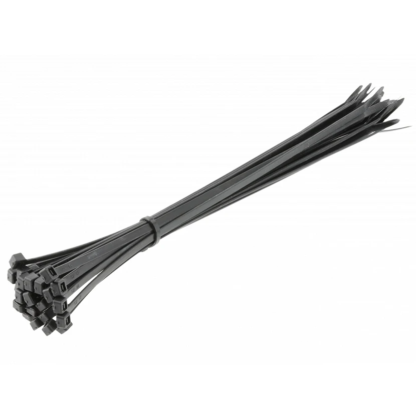 Slika proizvoda: VEZICE CRNE 4,8X300MM  25 KOM/PAK HOGERT HT2C711