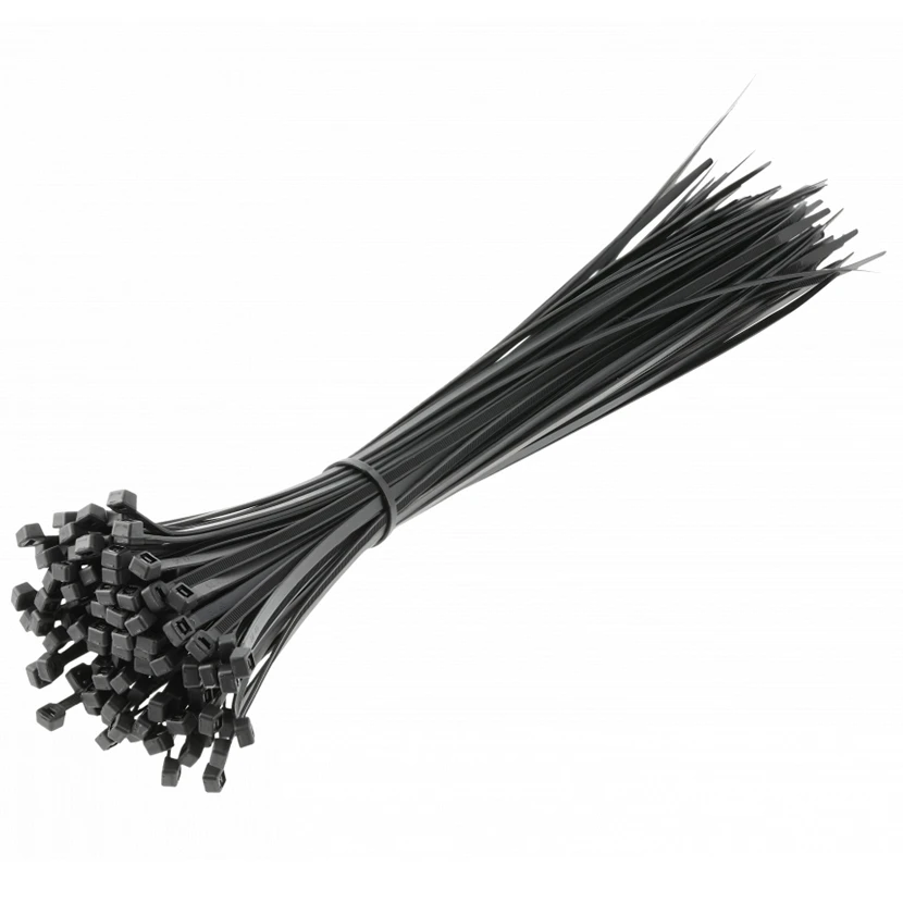 Slika proizvoda: VEZICE CRNE 4,8X370MM 100 KOM/PAK HOGERT HT2C714