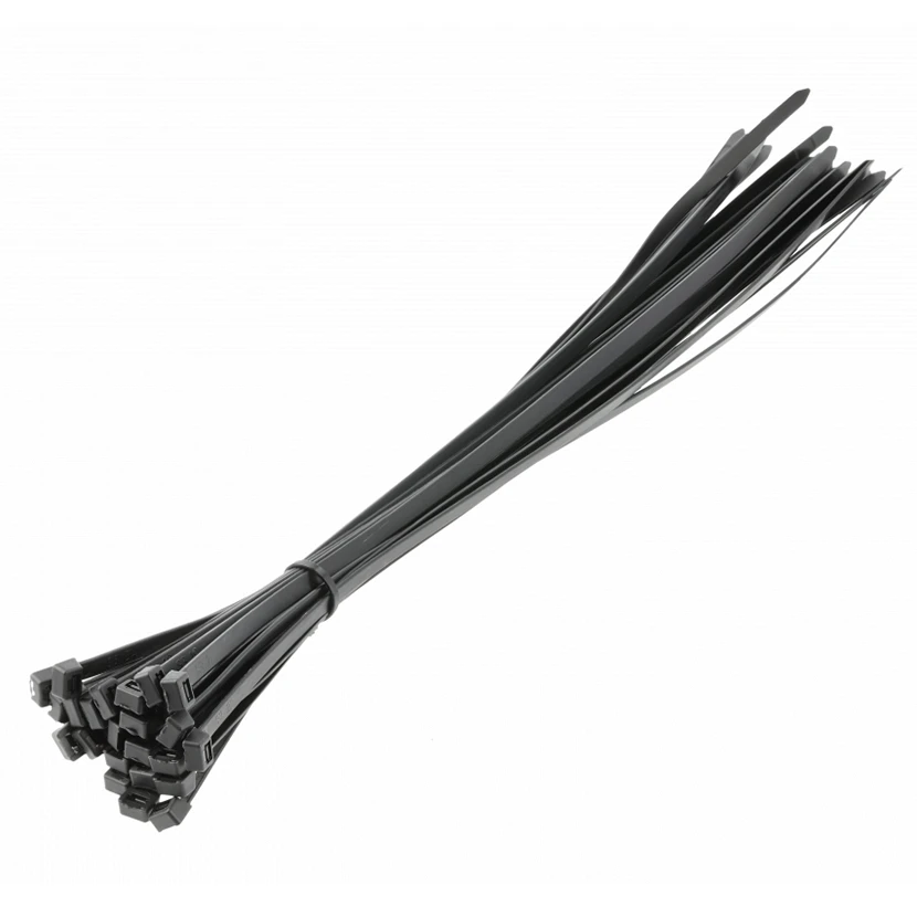 Slika proizvoda: VEZICE CRNE 7,6X500MM  25 KOM/PAK HOGERT HT2C715