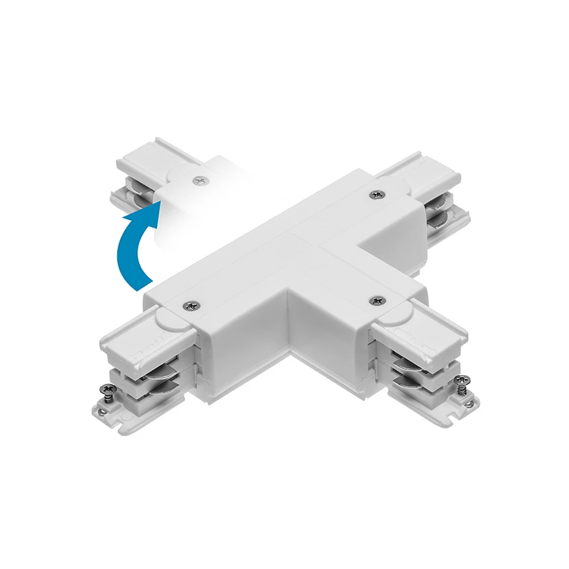 Slika proizvoda: X-RAIL KONEKTOR T 166x101MM PRILAGODLJIV ZL/WL BELA GTV LED ARTIKLI KOJI SE VIŠE NE PROIZVODE XAE-LKTRZWLB-00
