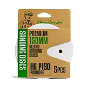 Slika proizvoda: BRUSNI DISK ČIČAK ZA LAK FI 150MM H 6 P 150 – 5 KOM/PAK