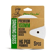 Slika proizvoda: BRUSNI DISK ČIČAK ZA LAK FI 150MM H 6 P  60 – 5 KOM/PAK
