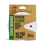 Slika proizvoda: BRUSNI DISK ČIČAK ZA LAK FI 150MM H 6 P  80 – 5 KOM/PAK